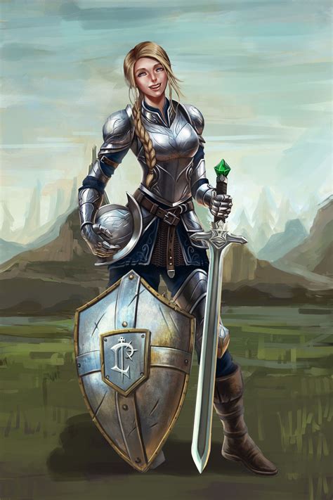 female knight porn